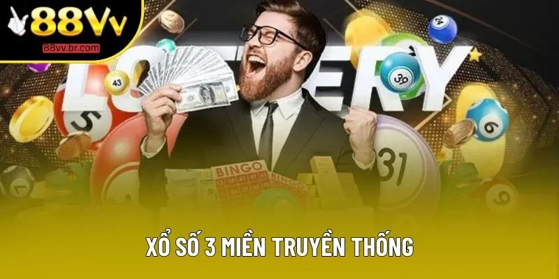 Xổ số 3 miền truyền thống